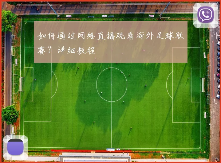 如何通过网络直播观看海外足球联赛？详细教程