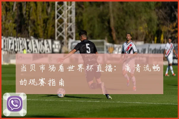 当贝市场看世界杯直播：高清流畅的观赛指南
